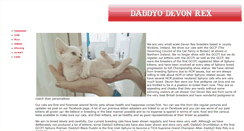 Desktop Screenshot of daddyocats.com