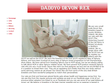 Tablet Screenshot of daddyocats.com